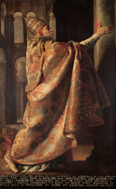 Pope Urban II Consecrating the Church of St. Sernin of Toulouse by Antoine Rivalz